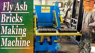 4 Bricks Semi Automatic Fly Ash Bricks Making Machine | 9861106411