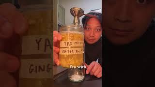I made a tea soda