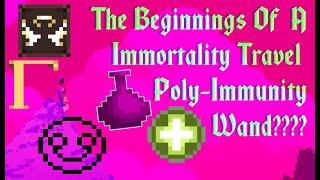 New Concept Wand In Poly-Immunity, Travel and Survival || Noita 1.0 Advanced Gameplay Tips Series