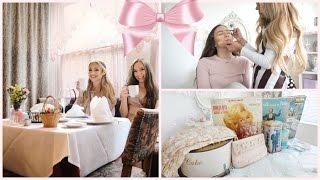 VLOG: i'm vegan again, vintage shopping, girly SLEEPOVER, & more | fancy vlogs