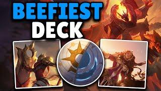 The TANKIEST Deck you will ever see with LEONA & GALIO - Legends of Runeterra