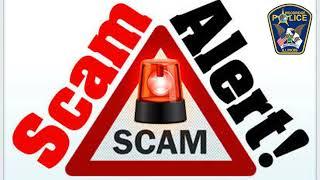 Scam Alert - Audio Recording - Police Department Voicemail Box