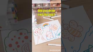 Things we all drew as kids...Part2!#shorts
