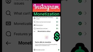 instagram branded content | monetizetion new setup $ #shorts #short #trending #instagram #viral