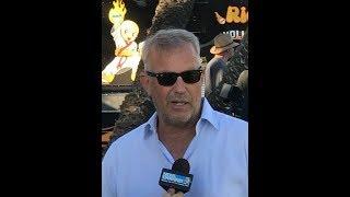 Kevin Costner  Interviews  at the Thomas Fire Benefit Concert