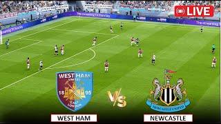 Live : West Ham vs Newcastle I English Premier League Full Match Live Streaming eFootball Pes 21