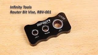 Infinity Tools Vise Makes Quick Work Of Router Bit Maintenance