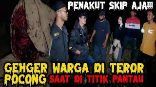 JANGAN DI LIHAT‼️DETIK DETIK WARGA DI BAWA SOSOK POCONG SAAT DI LOKASI