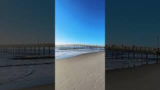 Late October Morning Walk at Spring Maid Beach, Myrtle Beach, SC.