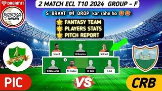 PIC vs CRB Dream11 Prediction | CRB vs PIC Dream11 Team | PIC vs CRB Dream11 | CRB vs PIC Dream11