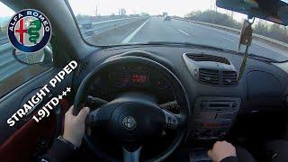 Alfa Romeo 147 1.9JTD+ (Straight Piped) | POV Test Drive (60FPS)