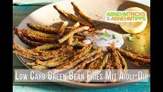 Low Carb Pommes mit Aioli Rezept / Kochvideo