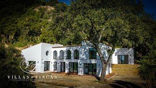 Walkthrough Property Tour Luxury Country Villa with Sea Views in Casares, Andalusia, Southern Spain