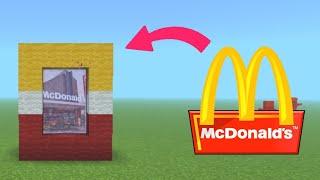 CARA MEMBUAT PORTAL MCDONALD'S - MINECRAFT