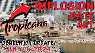 TROPICANA DEMOLITiON UPDATE! Major BUILDINGS Reduced to RUBBLE!