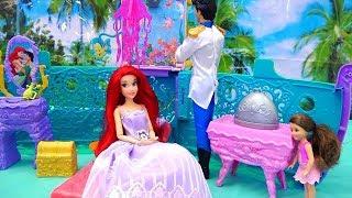 Melody's Mermaid Friend in Ariel The Little Mermaid Cruise Ship  Family Fun Playtime for Kids