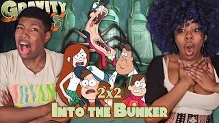THE SHAPE SHIFTER IS TERRIFYING! Gravity Falls 2x2 Into the Bunker REACTION