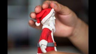 DIY: How to make Santa Claus at home/ Easy Newspaper Craft for Christmas 2019