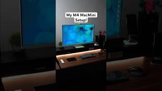 My M4 MacMini Setup! #shorts #macminim4