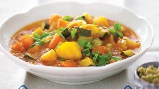 Slow Cooker Winter Vegetable Soup | One Pot Chef