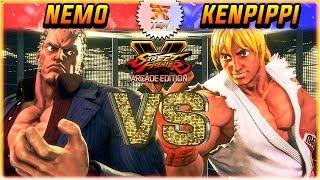 SFV AE  NEMO (Urien) vs KENPI (Ken) | FT5 Set  SF5 TenSFV