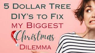 The Easiest Dollar Tree DIY CHRISTMAS Decorations