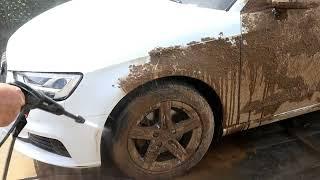 3 YEARS UNWASHED CARS ! Wash the Dirtiest Audi A3