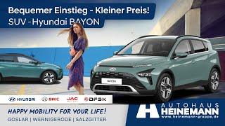 SUV - BAYON Bequemer Einstieg - kleiner Preis!