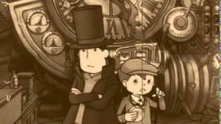 Professor Layton and the  unwound future ( Theme and images )