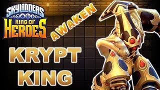 KRYPT KING - Character AWAKEN & Showcase | Skylanders Ring Of Heroes!