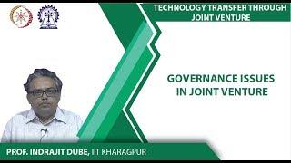 Governance Issues in Joint Venture