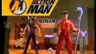 Original Action Man 90's Adverts