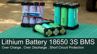 How To Make a 3S 18650 Battery Pack | BMS | Lithium Battery Protection