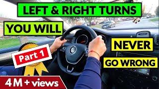  85k LIKES  | HOW TO TURN  LEFT and RIGHT - PART 1 | Beginner Driver Lesson