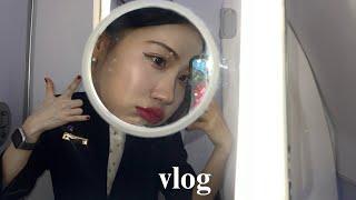 승무원 vlog| 내가 만든 이번달 스케쥴️ | 카타르항공 스왑 시스템 | 11월 비행일기