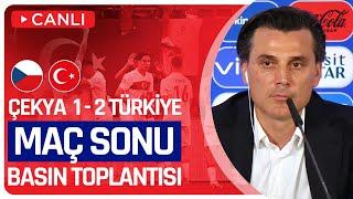 Son 16'dayız! A Milli Takım Maç Sonu Basın Toplantısı | Çekya 1-2 Türkiye