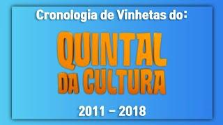 Cronologia de Vinhetas do: Quintal da Cultura (2011 - 2018). [Especial de 100 Inscritos]