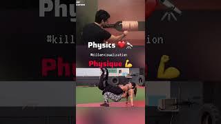 Physics v/s Physique What would you Choose? #namokaul #jee #physics #physique #centerofmass #jee2024