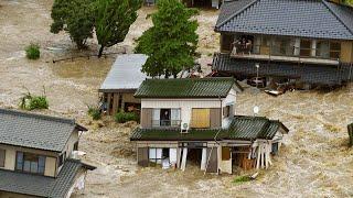 Suffering in Japan! Typhoon Talas with strong winds and flooding hit Shizuoka