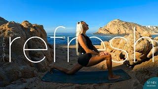 30 min Yoga for Nourishment of Body & Mind | Yoga to Totally Refresh Body and Mind | Beginners Hatha