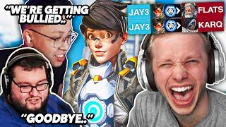 Bullying Flats and KarQ in Overwatch 2... (WITH REACTIONS!)