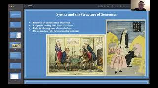 Syntax and the Structure of Sentences | COGSCI 1B | UC Berkeley