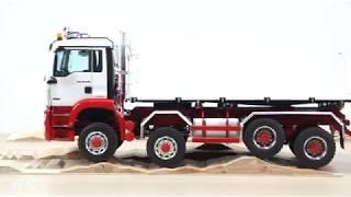 ScaleART MAN 8x8 3 way tipper with modified suspension system