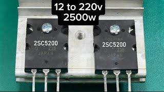 Inverter 12v to 220 2500w, C5200, Creative Channel