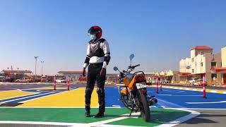 Motorcycle Driving Training and Testing New System in Qatar