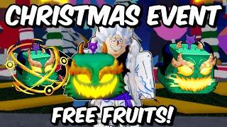 Get FREE FRUITS With The NEW Christmas Event for Blox Fruits! (Christmas Update!)