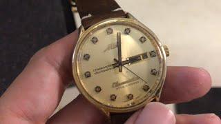 Vintage Mido Commander DatoDay Rare 8439 Swiss Made