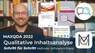 Qualitative Inhaltsanalyse - Schritt für Schritt - mit MAXQDA 2022