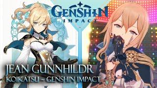 [Koikatsu] Genshin Impact ~ Jean Gunnhildr. Card Display Download (Mod Included)