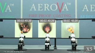 JIOS Aerogel - AeroVa Fire Protection Coating Fireproof Test